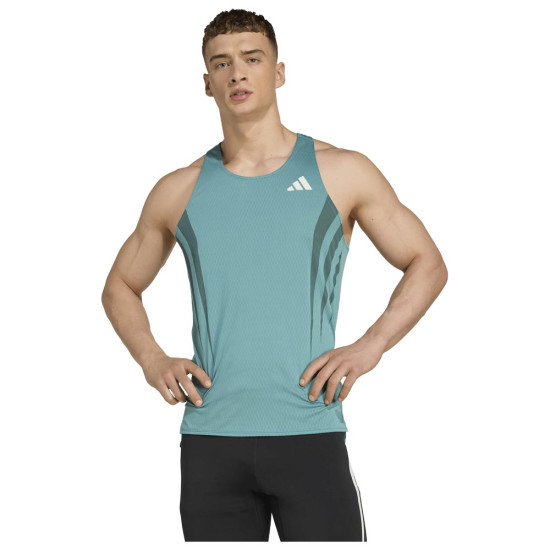 Adidas Ανδρική αμάνικη μπλούζα Adizero Archive Running Top